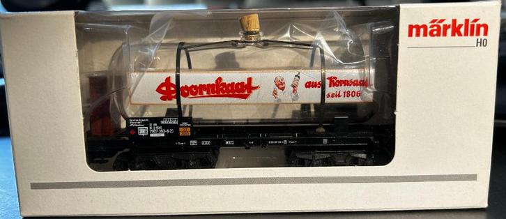 3171a. Glazen tankwagen „Doornkaat” H0 Märklin., Hobby en Vrije tijd, Modeltreinen | H0, Nieuw, Wagon, Märklin, Ophalen of Verzenden