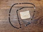 oude zwarte houtenpaternoster met zakje, begin 1900, Enlèvement ou Envoi
