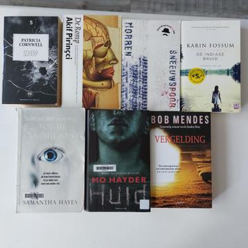 Thrillers à 1.00€ stuk.  In goede staat beschikbaar voor biedingen