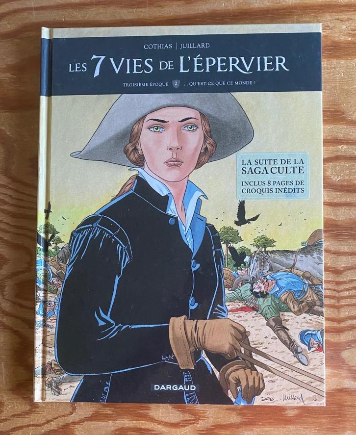 Les 7  VIES DE L'EPERVIER  EO TTBE, Boeken, Stripverhalen, Ophalen of Verzenden