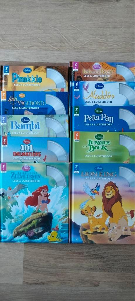 Sprookjes van Disney - set van 10 leesboekjes mét luisterCD, Boeken, Kinderboeken | Kleuters, Nieuw, Ophalen