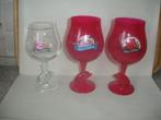 Bierglazen Rince Cochon, 25 - 33 en 50cl, zwijn in steel, Enlèvement ou Envoi, Neuf, Verre ou Verres, Autres marques