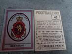 PANINI FOOTBALL 80 autocollant BEERSHOT EMBLEM football anno, Autocollant, Envoi