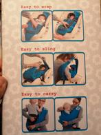 Warme draagdoek voor baby's, Ophalen
