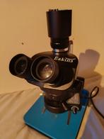 Microscope trinoculaire stéréo 4K, grossissement 7x-50x, cap, Ophalen, Zo goed als nieuw