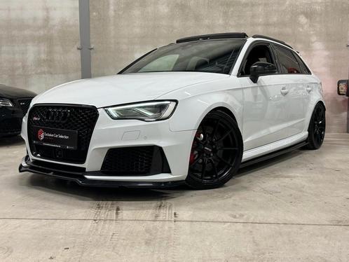 Audi RS3 2.5Tfsi quattro panodak schaalzetels Big Brakes, Auto's, Audi, Bedrijf, Te koop, Quattro, 4x4, ABS, Achteruitrijcamera