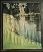 Originele Herman Verbaere - kleur tekening " Wetteren ", Antiek en Kunst, Kunst | Schilderijen | Klassiek, Ophalen of Verzenden