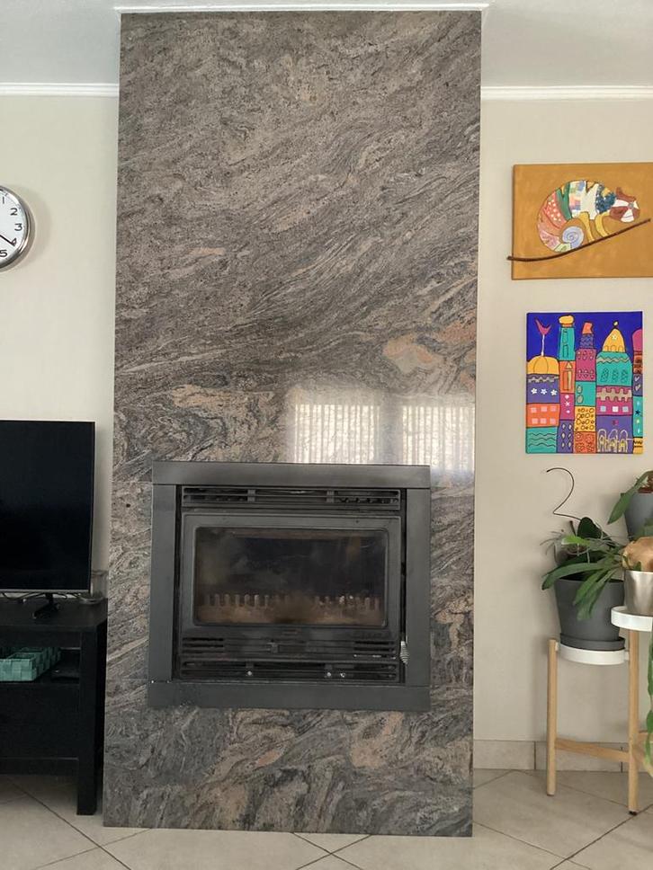 Granieten platen, Doe-het-zelf en Bouw, Platen en Panelen, Zo goed als nieuw, Overige materialen, 20 tot 50 mm, Ophalen