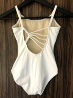 Justaucorps danse fille +/-6-7 ans blanc SoDança état TB, Ophalen of Verzenden, Zo goed als nieuw, Kleding