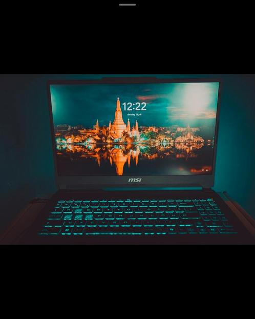 MSI Gaming laptop Cyborg gloednieuw check beschrijving, Computers en Software, Windows Laptops, Zo goed als nieuw, SSD, 8 GB, Gaming