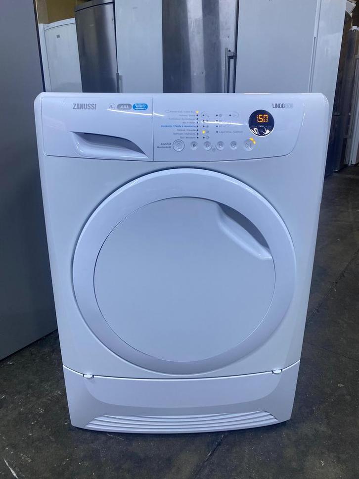 Droogkast Zanussi 8 kg A+ met GARANTIE, Elektronische apparatuur, Droogkasten, Zo goed als nieuw, Condens, Voorlader, 6 tot 8 kg