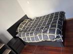 Bedframe Ikea Malm, Huis en Inrichting, Ophalen, Gebruikt, Zwart, 140 cm