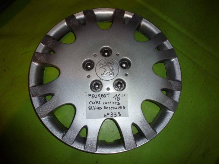 PEUGEOT 16" wieldop (n°338) 1 st, Auto-onderdelen, Banden en Velgen, Velg(en), All Season, 16 inch, Personenwagen, Gebruikt, Ophalen of Verzenden