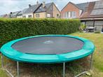 Trampoline Optimum Skyline 466cm, Ophalen, Gebruikt