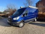Ford Transit 2.0 L3H2 - 2017/129.000km/Euro 6b - Gekeurd, Auto's, Ford, Euro 6, Blauw, Leder, 2000 cc