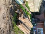lot oude eiken balken te koop!, Doe-het-zelf en Bouw, Ophalen of Verzenden, Gebruikt, Eiken