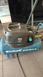 Compressor 230v 1.5ps 24L, Doe-het-zelf en Bouw, Compressors, Ophalen, Gebruikt, Minder dan 200 liter/min, Olievrij
