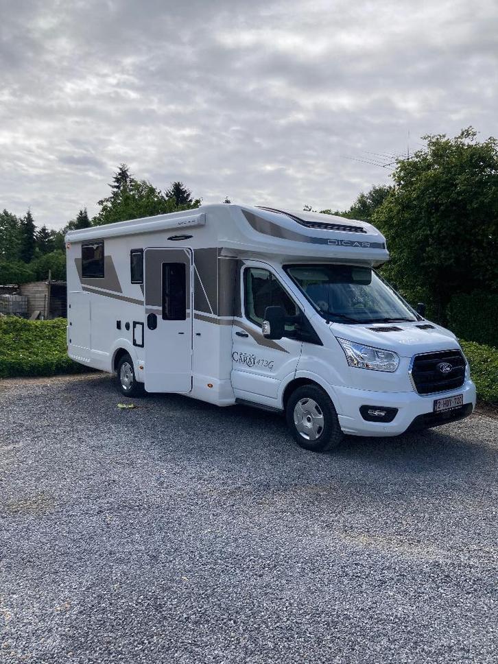 McLouis Carat 473 Ford 165pk 5p automaat hef- en twinbedden, Caravans en Kamperen, Mobilhomes, Particulier, tot en met 5, Half-integraal