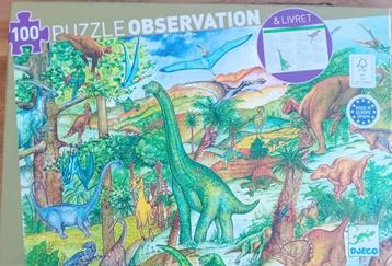 Djeco puzzel dinosaurussen beschikbaar voor biedingen