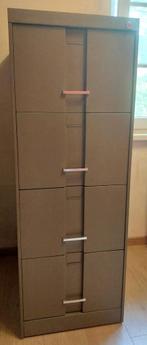 IJzeren dossierkast ZONDER sleutel MET hangmappen, Ophalen, Minder dan 50 cm, Gebruikt, 100 tot 150 cm