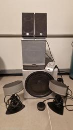 Woofer, Ophalen, Zo goed als nieuw, 60 tot 120 watt, Complete surroundset