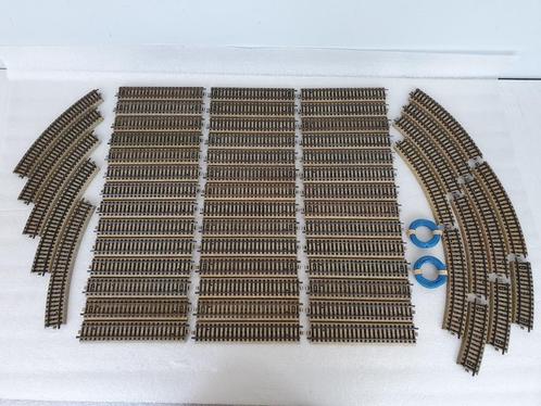 Lot van 58 Marklin sporen, Hobby en Vrije tijd, Modeltreinen | H0, Gebruikt, Rails, Märklin, Ophalen of Verzenden