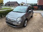 Fiat 500c 47d km, Auto's, Fiat, Voorwielaandrijving, Cabriolet, Leder, Grijs