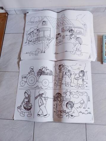 Prenten Jaklien + boeken Mariette Vanhalewijn beschikbaar voor biedingen