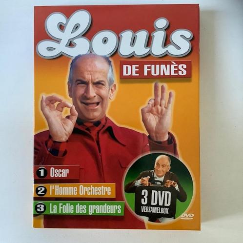 Louis De Funès verzamelbox, Cd's en Dvd's, Dvd's | Komedie, Gebruikt, Actiekomedie, Alle leeftijden, Ophalen of Verzenden