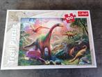 Puzzel van 100 stuks van dinosaurus, Kinderen en Baby's, Ophalen of Verzenden, Meer dan 50 stukjes, Zo goed als nieuw, 6 jaar of ouder