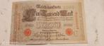 Allemagne GERMANY BILLET 1000 MARK 1910, Postzegels en Munten, Ophalen of Verzenden, Duitsland