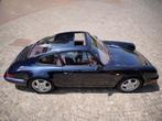Porsche 911 964 C2 1993 3.6 Coupé - C00 german car - unique, Auto's, Oldtimers, 4 zetels, Blauw, Leder, 3600 cc
