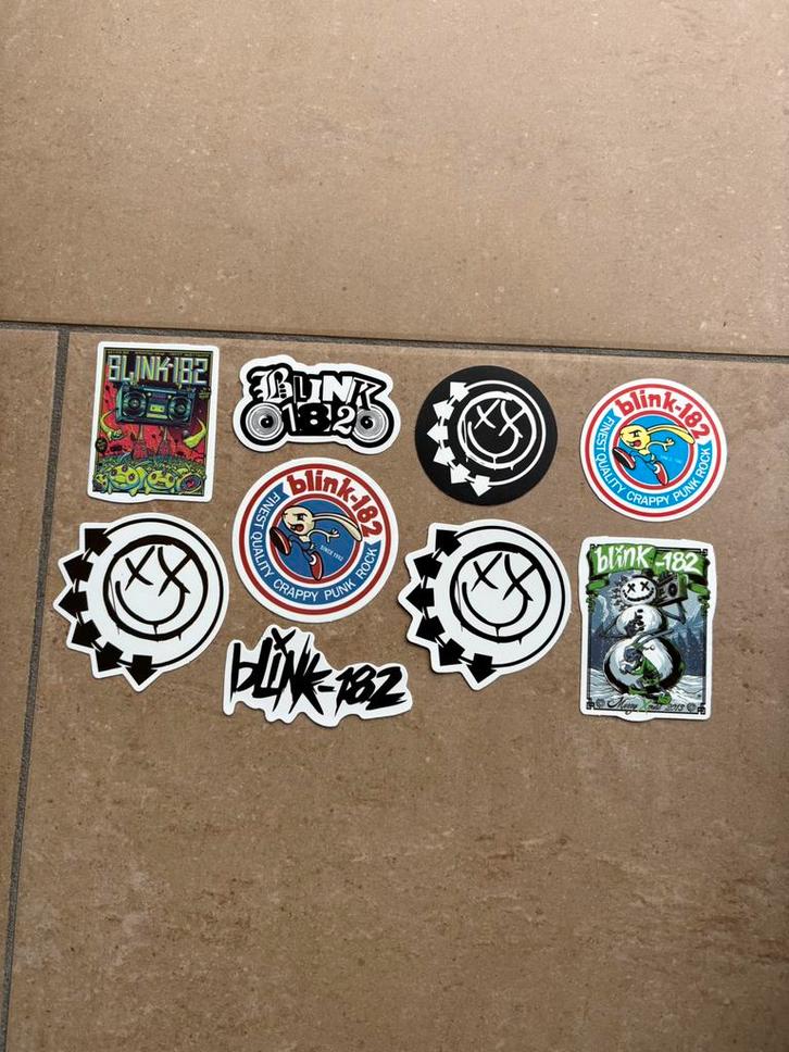 Blink-182 stickers, Verzamelen, Stickers, Nieuw, Ophalen of Verzenden