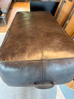 Prachtige lederen poef, Enlèvement, Comme neuf