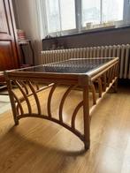 Authentieke vintage salontafel, Antiek en Kunst, Ophalen of Verzenden