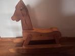 Massief houten schommelpaard, Enlèvement, Comme neuf