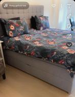 Boxspring 180x200, Huis en Inrichting, Slaapkamer | Boxsprings, Ophalen, Tweepersoons, Zo goed als nieuw, 180 cm