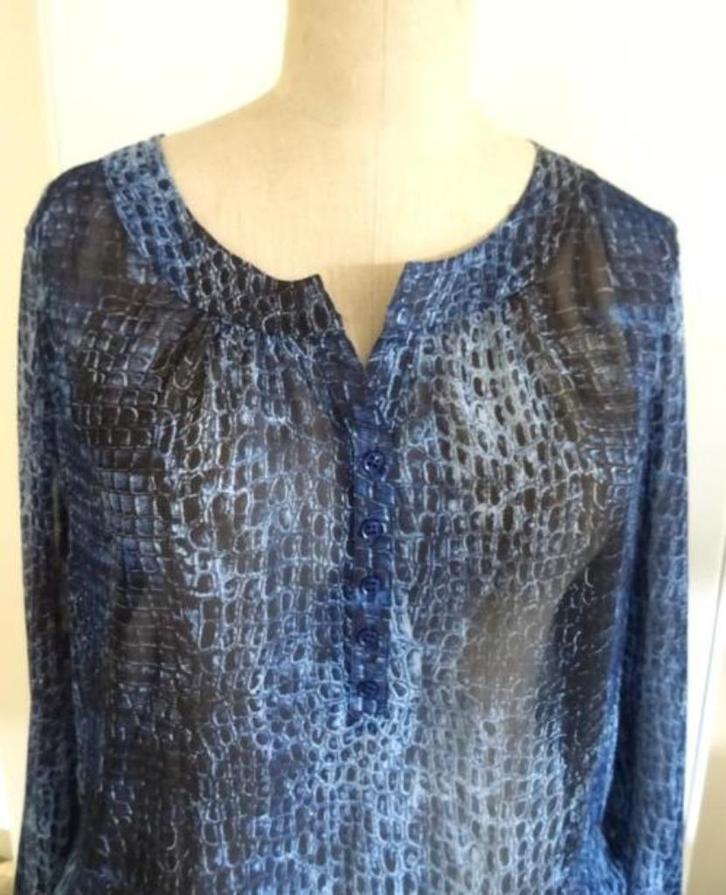 Taifun luchtige blouse, als nieuw. XL/maat 46, Kleding | Dames, Blouses en Tunieken, Zo goed als nieuw, Maat 46/48 (XL) of groter