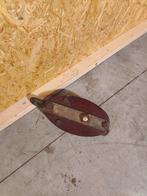 Dubbele industriële hijskatrol – scheepsblok / pulley, Gebruikt, Warandestraat 51, Nazareth, Info@keukiesshop.com, Ophalen