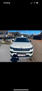 Jeep  Compass , hybride , limited uitvoering , full option !, Auto's, Automaat, Wit, 5 zetels, SUV of Terreinwagen
