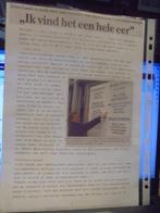 gesneuvelden info bladen, Foto of Poster, Ophalen of Verzenden, Landmacht