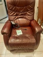 Fauteuil relax Hukla à réglage électrique., Maison & Meubles, Comme neuf, Enlèvement, Cuir