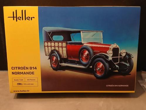 Heller (80729): Citroën B14 Normande om 1:24, Hobby en Vrije tijd, Modelbouw | Auto's en Voertuigen, Nieuw, Auto, Groter dan 1:32