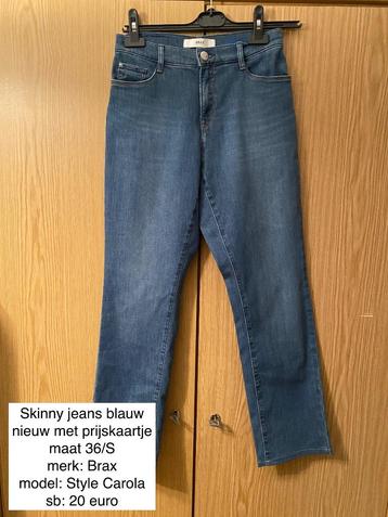 Nieuw! Skinny jeans blauw 