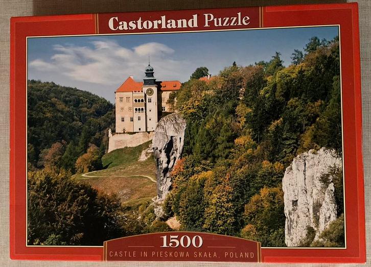 1500p Castorland Castle Polen puzzel, Hobby en Vrije tijd, Denksport en Puzzels, Zo goed als nieuw, Legpuzzel, Ophalen of Verzenden