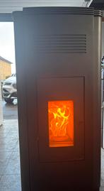 Pelletkachel Haas+ sohn 8kw, Ophalen, Gebruikt, Vrijstaand, Pelletkachel