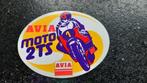 Sticker moto motorolie Avia Moto 2TS, Auto of Motor, Ophalen of Verzenden, Zo goed als nieuw