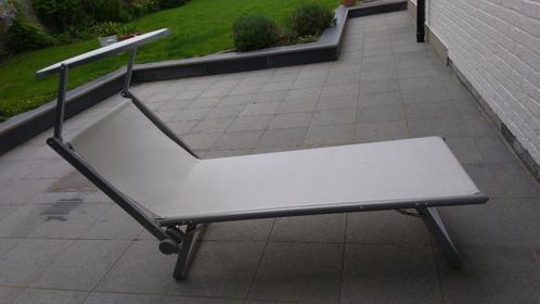 ligbed, Tuin en Terras, Ligbedden, Zo goed als nieuw, Kunststof, Inklapbaar, Ophalen