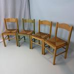 Set van 4 brutalistische stoelen, Antiek en Kunst, Ophalen of Verzenden