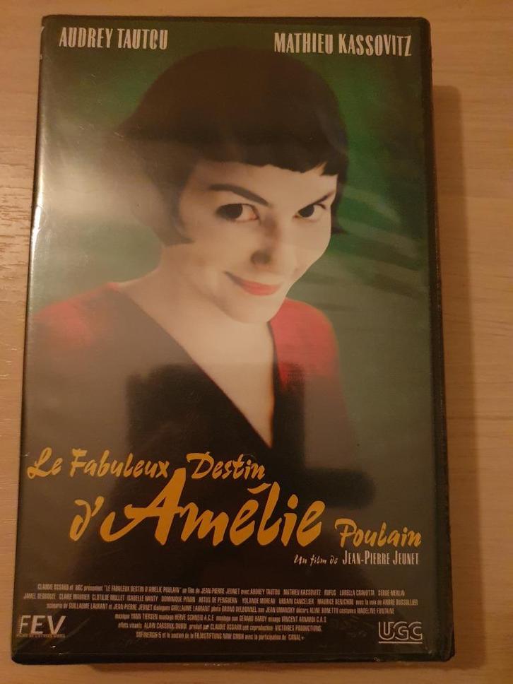 Nouvelle K7 VHS sous blister LE FABULEUX DESTIN D'AMÉLIE, Cd's en Dvd's, VHS | Film, Nieuw in verpakking, Komedie, Ophalen of Verzenden
